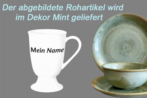 Cup with font Mint