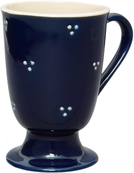 Fußtasse blau 3 Punkt