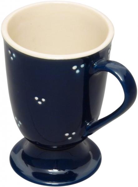 Fußtasse blau 3 Punkt