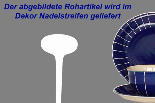 Gartenstecker Nadelstreifen blau