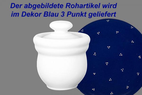 Gewürzdose I blau 3 Punkt