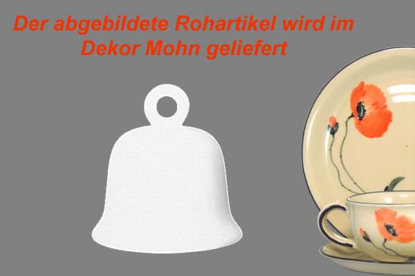 Glocke groß Mohn