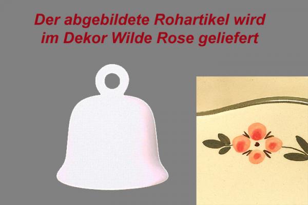 Glocke groß Wilde Rose