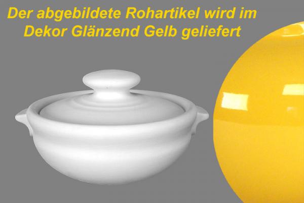 Gurkentopf glänzend gelb