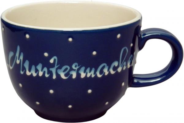 Jumbotasse mit Schrift