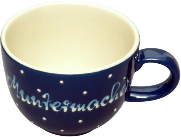 Jumbotasse mit Schrift