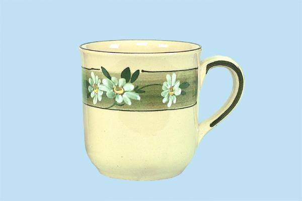 Kaffeebecher Dekor Margueritenblume