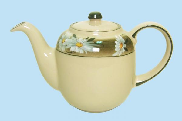 Kaffeekanne 0,9 l Dekor Margueritenblume