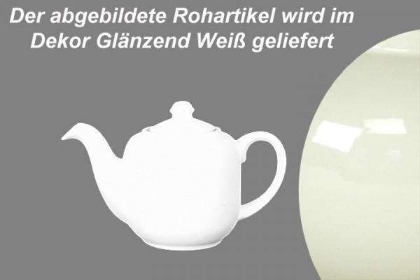 Kaffeekanne 0,4 l glänzend weiß