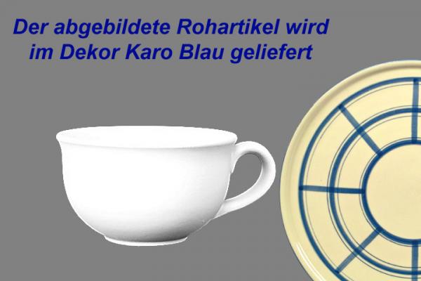 Kaffeeobertasse karo