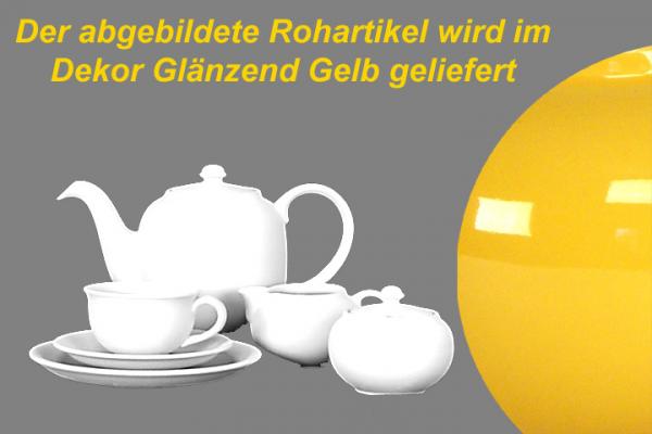 Kaffeeservice 15-teilig glänzend gelb