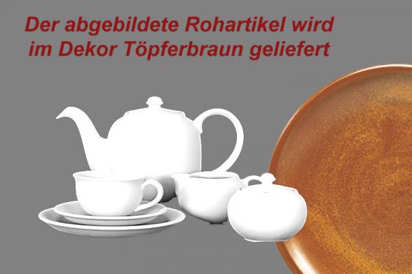 Kaffeeservice 15-teilig braun