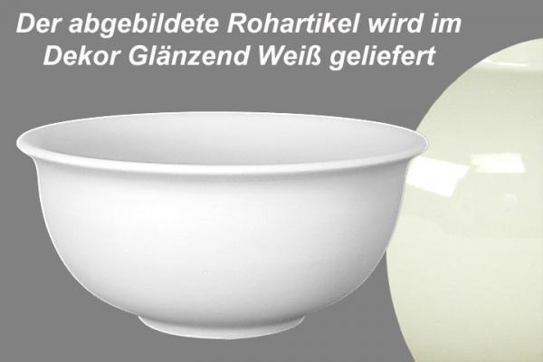 Kartoffelschüssel 24 glänzend weiß