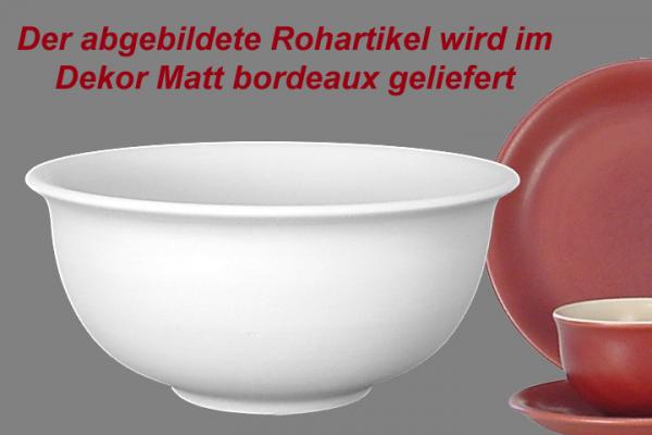 Kartoffelschüssel 24 matt bordeaux