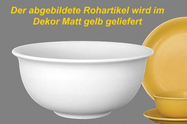 Kartoffelschüssel 24 matt gelb