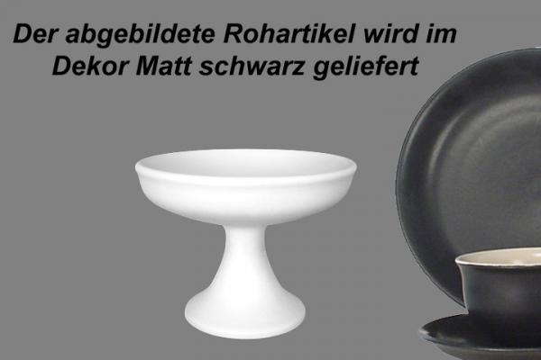 Konfektschale matt schwarz