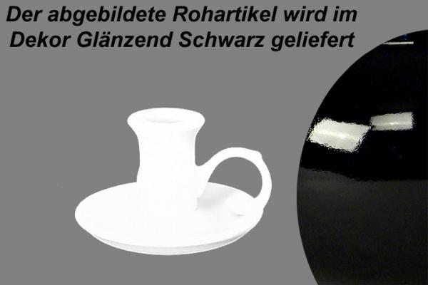 Leuchter Nachtlicht glänzend schwarz