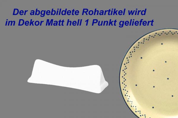 Messerbänkchen matt hell 1 Punkt