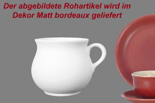 Molly-Mini-Tasse matt bordeaux