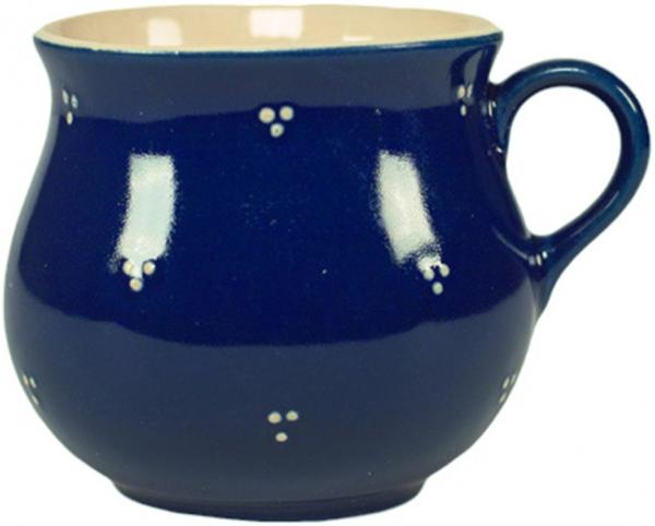 Mollytasse blau 3 Punkt