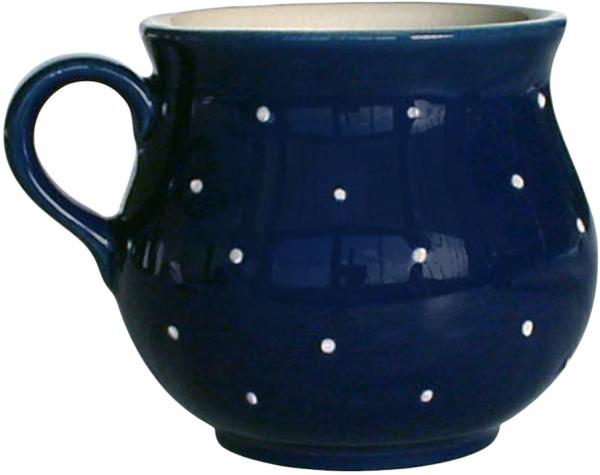 Mollytasse with font Blue 1 point