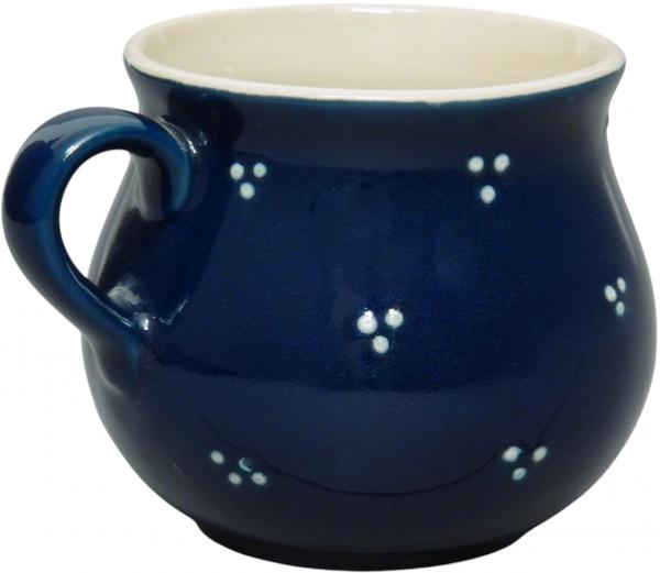 Mollytasse blau 3 Punkt