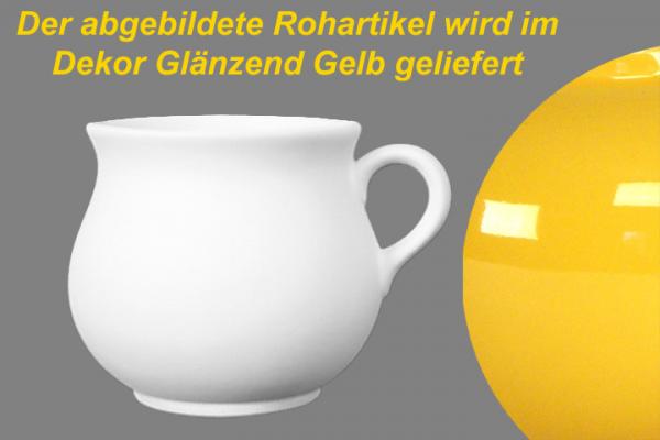 Mollytasse glänzend gelb