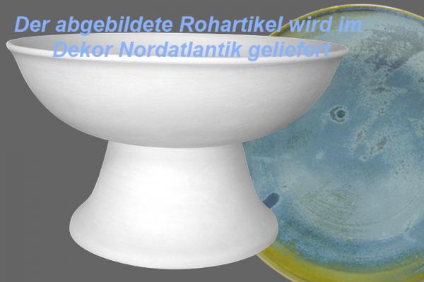 Obstschale mit Fuß Nordatlantik