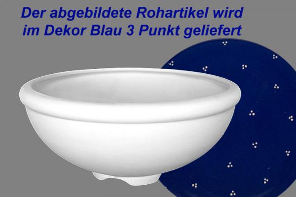 Obstwäscher blau 3 Punkt