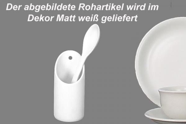 Probierlöffel matt weiß