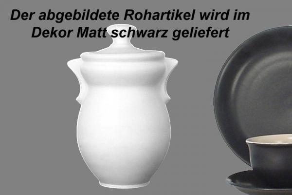 Rumtopf matt schwarz