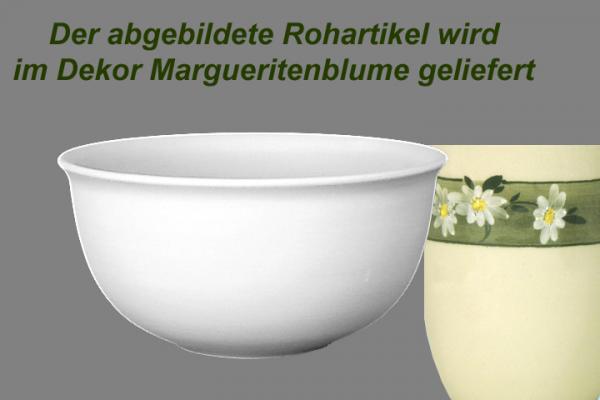 Salatschüssel 13 Dekor Margueritenblume