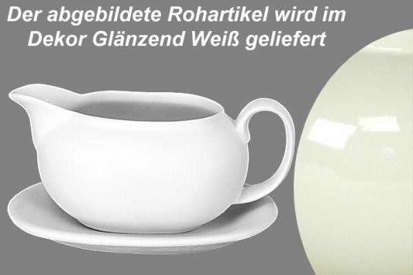 Sauciere glänzend weiß