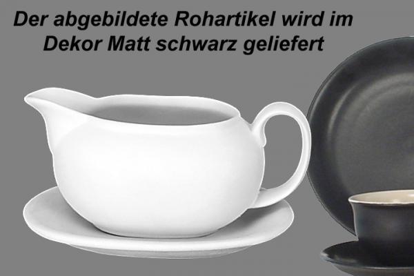 Sauciere matt schwarz