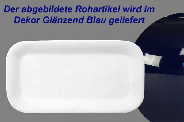 Stollenplatte 33 glänzend blau