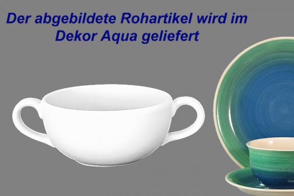 Suppentasse obere Aqua