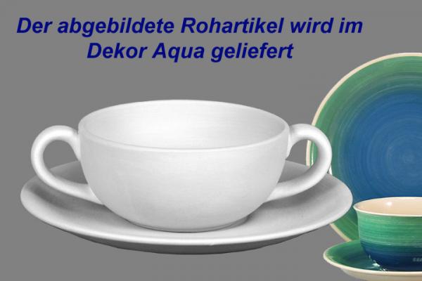 Suppentasse komplett Aqua