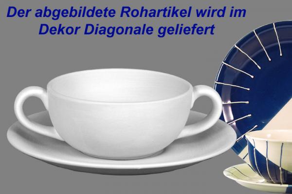 Suppentasse komplett Diagonale