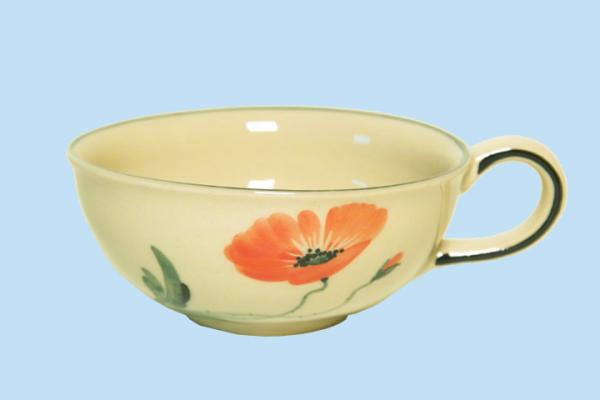 Teetasse Roxi groß Mohn