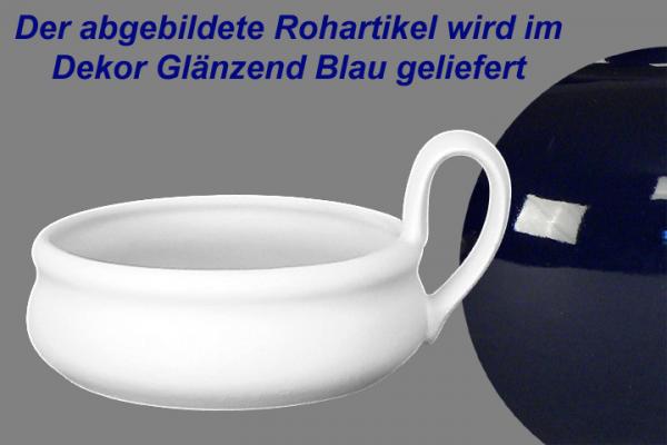 Tiegel glänzend blau