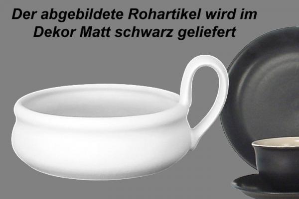 Tiegel matt schwarz