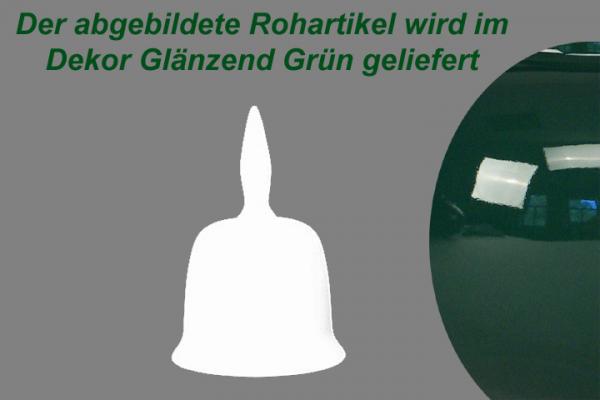 Tischglocke klein glänzend grün