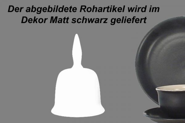 Tischglocke klein matt schwarz