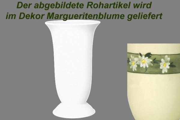 Tulpenvase 21cm Dekor Margueritenblume