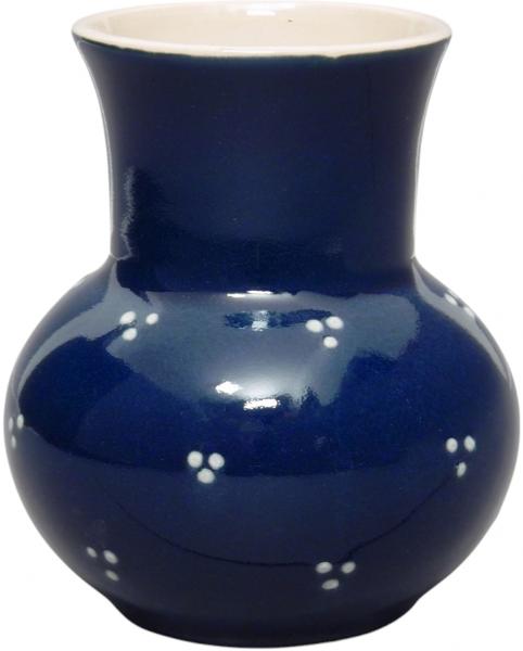 Vase Gr.I 9 blau 3 Punkt