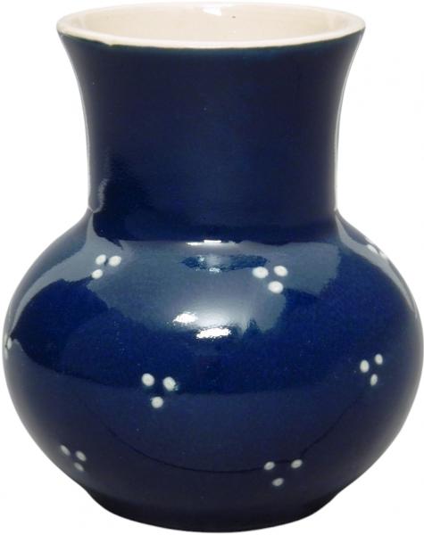 Vase Gr. IV 18 cm Blau 3 Punkt