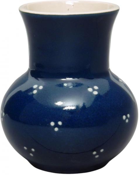 Vase Gr. IV 18 cm Blau 3 Punkt