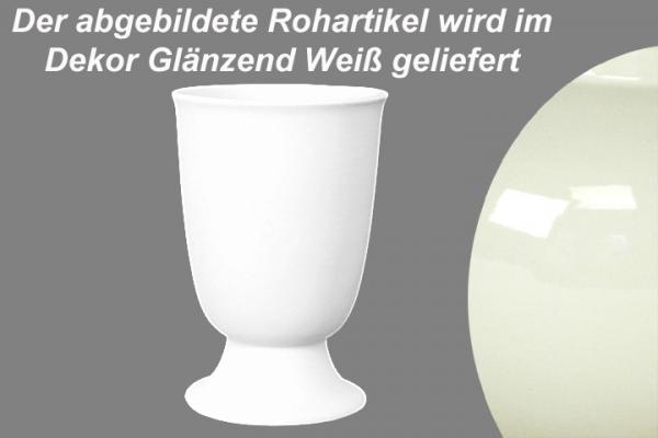 Weinbecher glänzend weiß