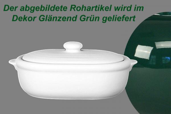 Wursttopf glänzend grün