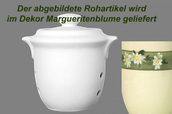 Zwiebeltopf 3,0 Dekor Margueritenblume